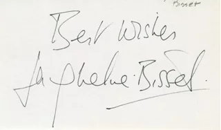 Jacqueline Bisset autograph