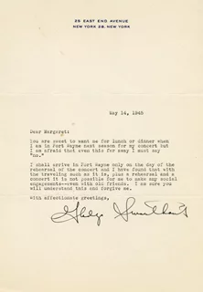 Gladys Swarthout autograph