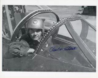 Paul W. Tibbets autograph