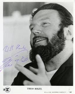 Theodore Bikel autograph