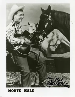Monte Hale autograph