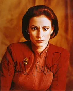 Nana Visitor autograph