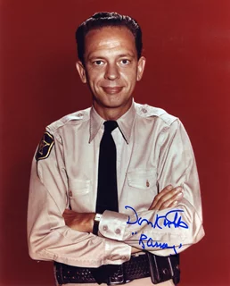 Don Knotts autograph