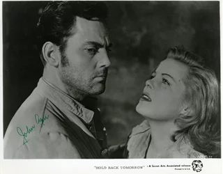 John Agar autograph