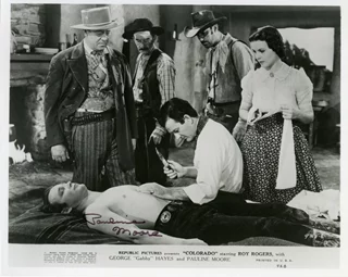Pauline Moore autograph