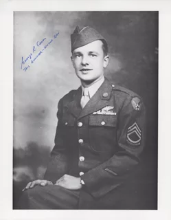 George Caron autograph