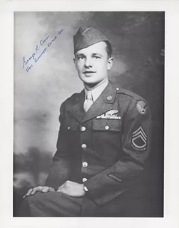 George Caron autograph