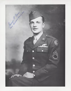 George Caron autograph