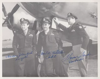 The Enola Gay autograph