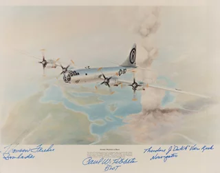 The Enola Gay autograph