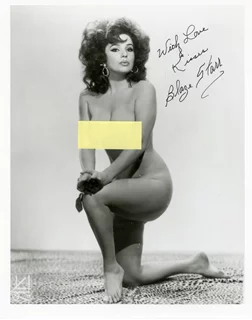 Blaze Starr autograph