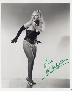 Val Valentine autograph