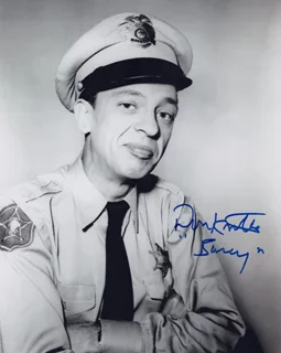 Don Knotts autograph