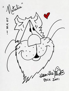 Dom DeLuise autograph