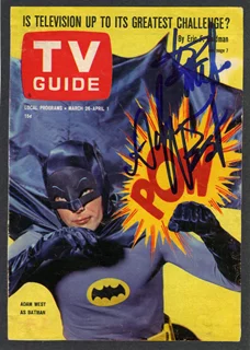 Adam West autograph