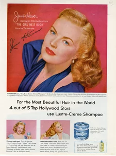 June Haver autograph