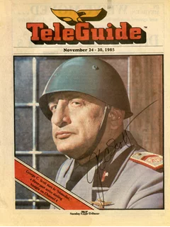 George C. Scott autograph