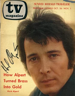 Herb Alpert autograph