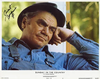 Ernest Borgnine autograph