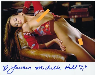 Lauren Michelle Hill autograph