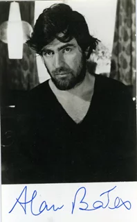 Alan Bates autograph