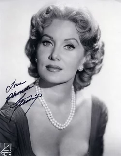 Rhonda Fleming autograph
