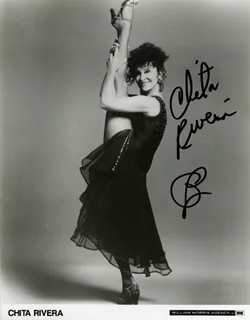 Chita Rivera autograph