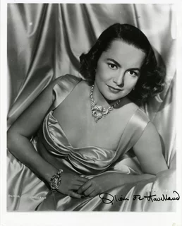 Olivia DeHavilland autograph