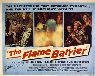 Arthur Franz autograph