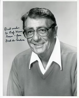 Fred de Cordova autograph