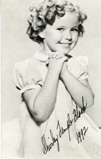 Shirley Temple-Black autograph