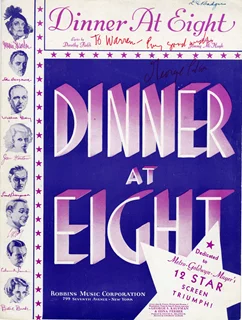 George Cukor autograph