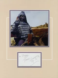 James Gregory autograph