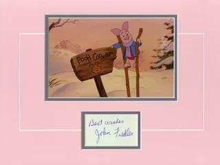 Piglet's Big Movie autograph