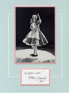 Kathryn Beaumont autograph