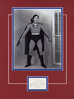 Kirk Alyn autograph