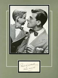 Paul Winchell autograph