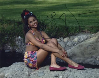 Lark Voorhies autograph