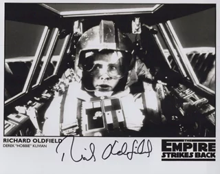 Richard Oldfield autograph