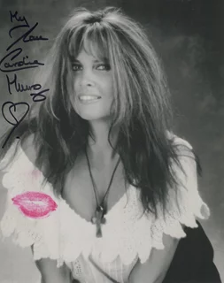 Caroline Munro autograph