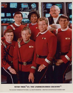Star Trek autograph