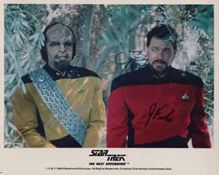 Star Trek: The Next Generation autograph