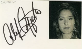 Alicia Coppola autograph