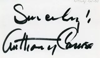 Anthony Caruso autograph