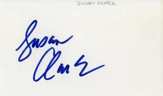 Susan Clark autograph