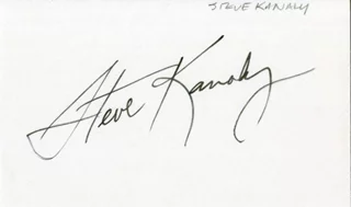 Steve Kanaly autograph