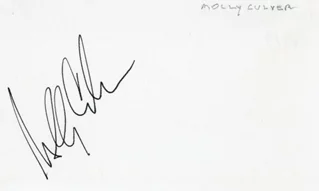 Molly Culver autograph