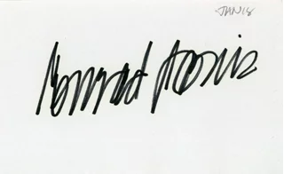 Conrad Janis autograph