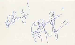 Ray Mancini autograph