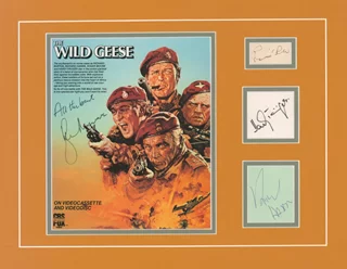 The Wild Geese autograph